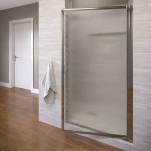 Sopora 26 in. x 63-1/2 in. Framed Pivot Shower Door in Chrome