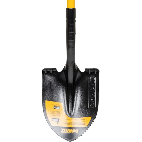 TOUGHBUILT 34-in Fiberglass D-Handle Digging Shovel in the Shovels & Spades  department at