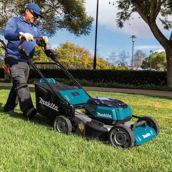 Makita 18-Volt X2 (36V) LXT Cordless 21 Commercial Lawn Mower