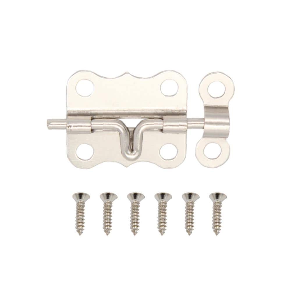 1-3/4 in. Satin Nickel Decorative Barrel Bolt price history on PriceWatchPro