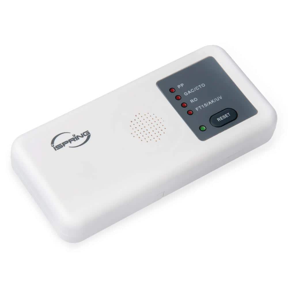 iSpring White Automatic Water Filter Lifespan Reminder