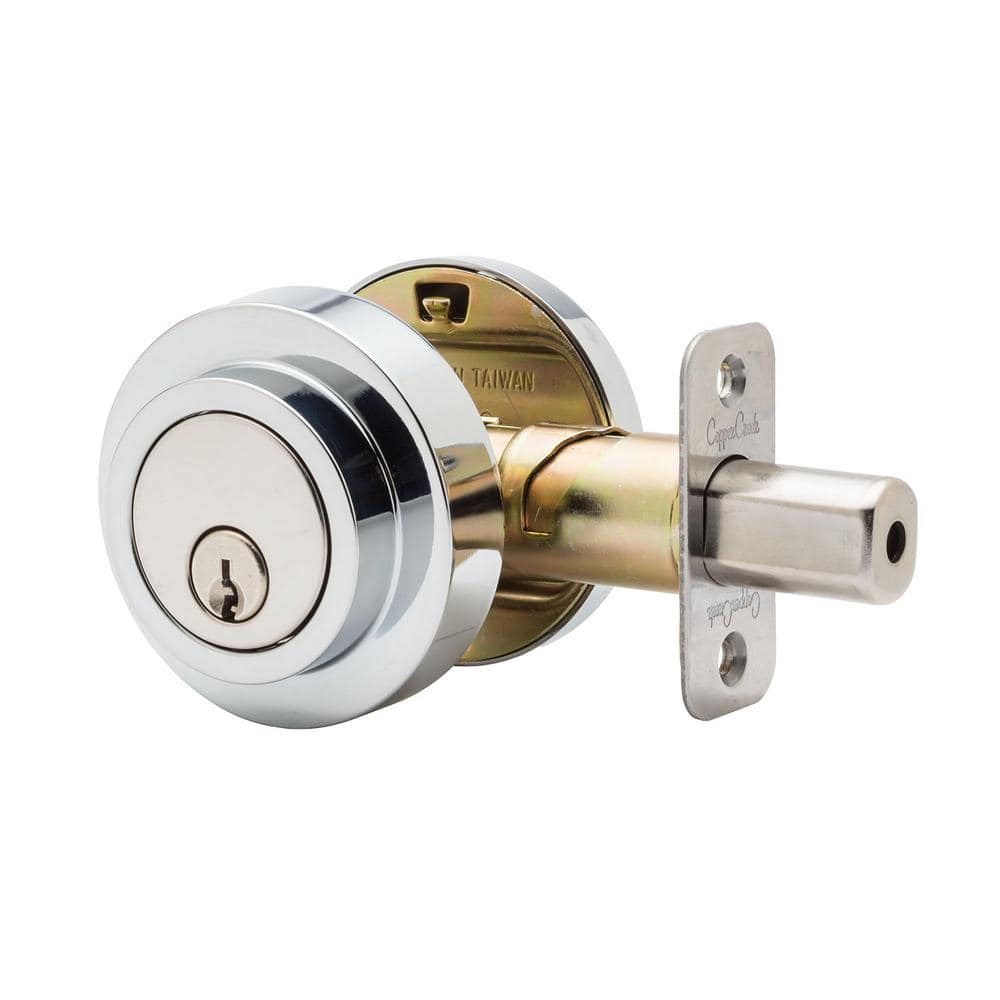 Copper Creek Comtemporary Round Single Cylinder Polished Stainless