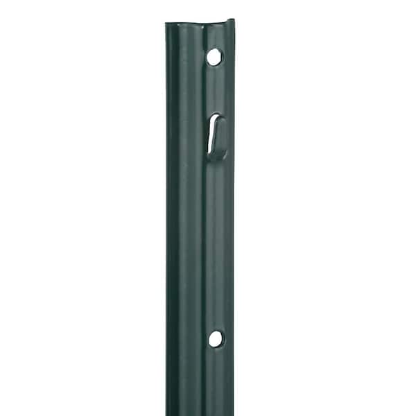 Upost Everbilt 1-3/10 in. x 1-3/10 in. x 5 ft. 14-Gauge Powder Coated Steel ...