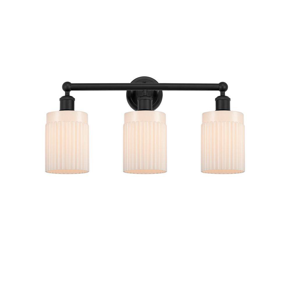 Hadley 22.5 in. 3-Light Matte Black Vanity Light with Glass Shade price history on PriceWatchPro