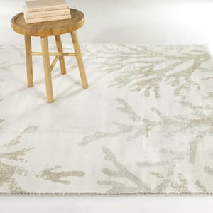 Kell Taupe 5 ft. x 7 ft. Coral Area Rug