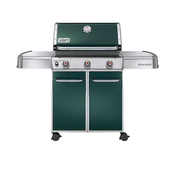 Weber Genesis E-310 3-Burner Propane Gas Grill in Green