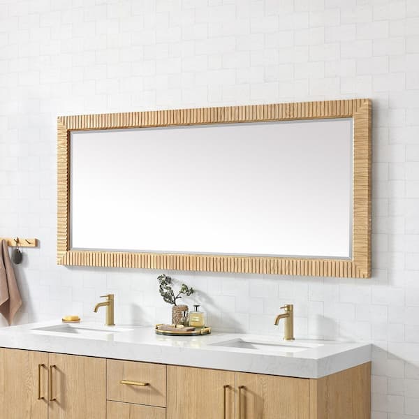 ROSWELL Osaka 72 in. W x 31.9 in. H Rectangular Wood Framed Wall