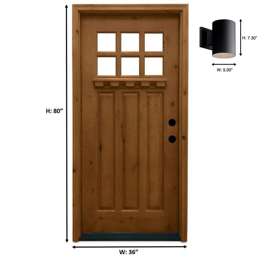 Black Bronze Cylinder Dimmable Wall Sconce