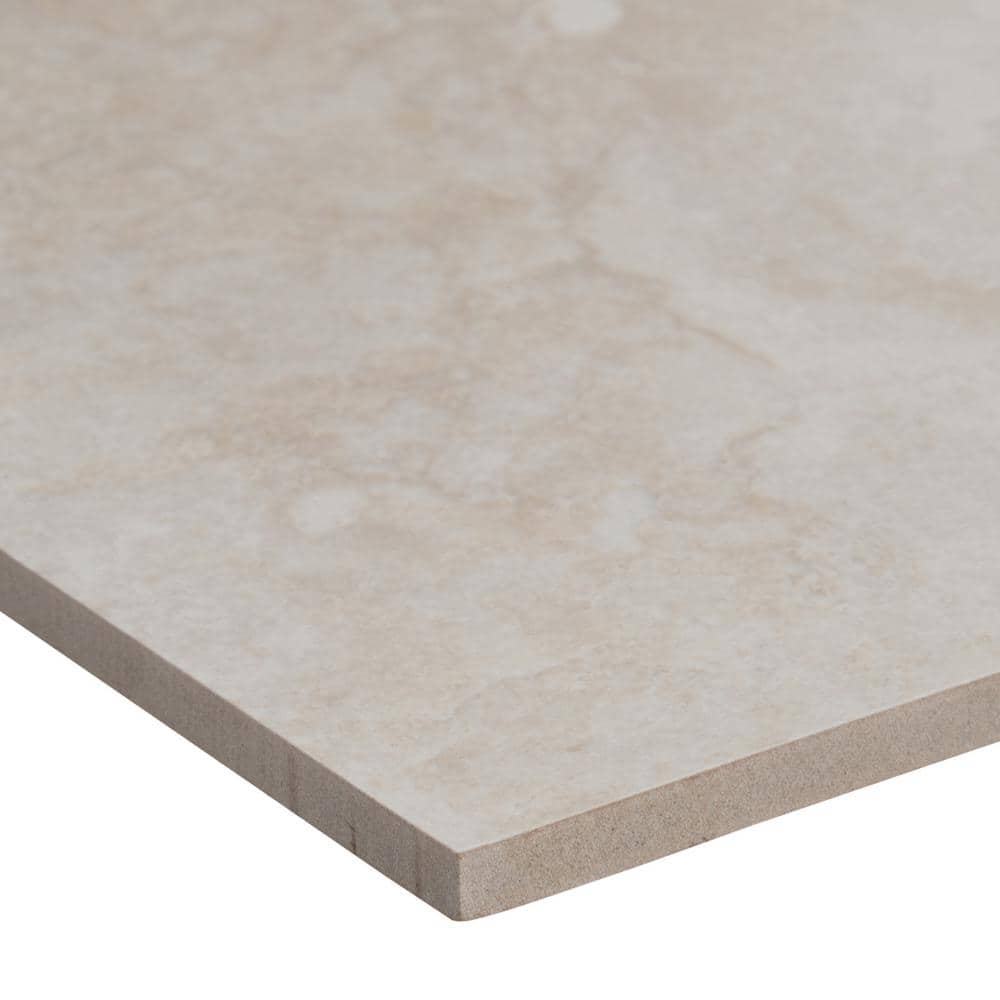 Ansello Ivory Large 12" x 24" Matte Ceramic Tile