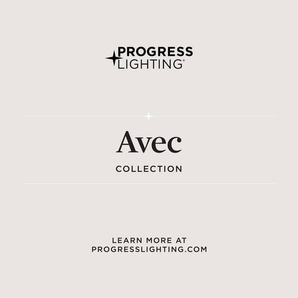 Progress Lighting Avec 3-Light Champagne Bronze Modern/Contemporary Drum Medium Hanging Pendant Light