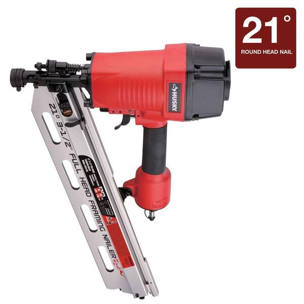 Husky Reconditioned 3-1/2 in. Class C 21-Degree Framing Nailer-DISCONTINUED