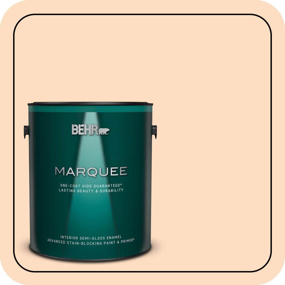 1 gal. #270A-2 Orange Ice Semi-Gloss Enamel Interior Paint & Primer product image for price tracking