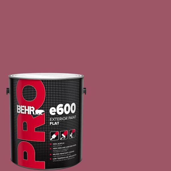 BEHR PRO 1 gal. #110D-5 Mission Wildflower Flat Exterior Paint