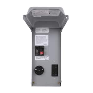 Sintron RV Power Outlet Box, 30 Amp 125 Volt, Enclosed Lockable
