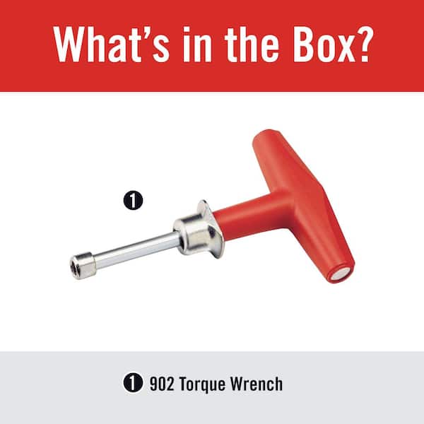 5/16 in. Model 902 Torque Wrench for No Hub Cast-Iron Soil Pipe Couplings