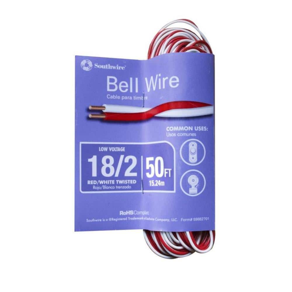 LiftMaster 2-Strand Bell Wire Red/White