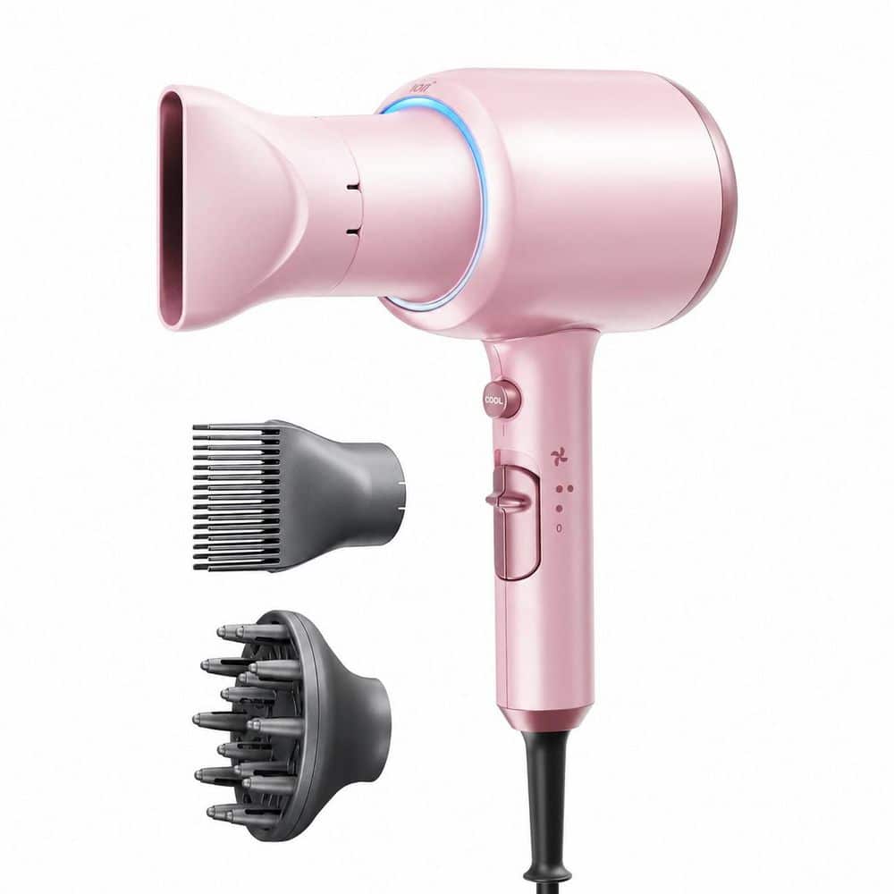 1875-Watt Hair Dryer in Pink