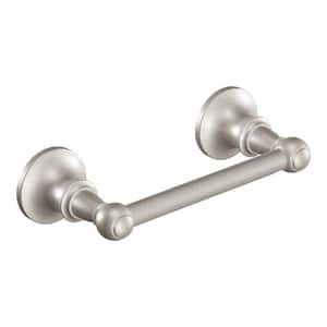 Vale Pivoting Double Post Toilet Paper Holder in Spot Resist Brushed Nickel