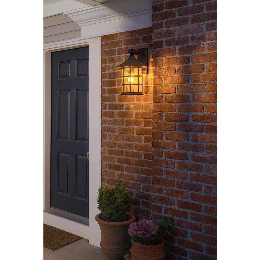 Freeport Small Outdoor Wall Mount Lantern, Black price history on PriceWatchPro