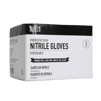 GRX M Black Microfoam Breathable Nitrile Work Gloves M GRXPRO400M - The  Home Depot