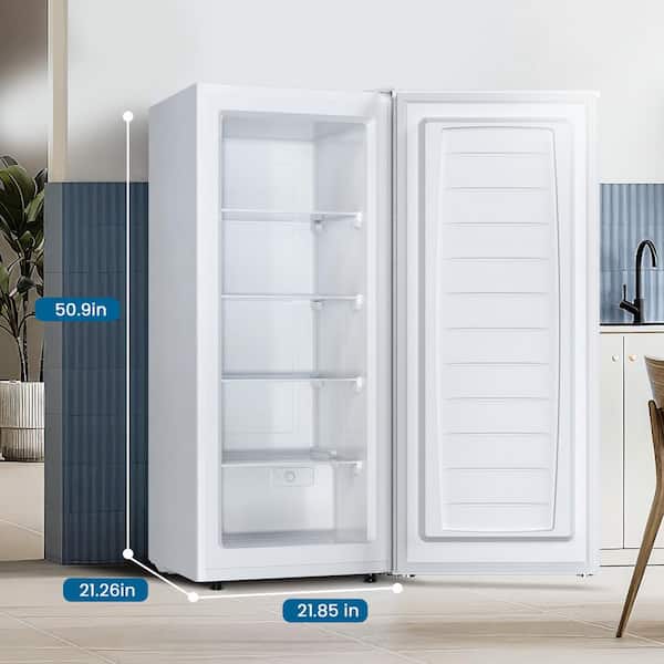 COWSAR 21 in. W 5.9 cu. ft. Manual Defrost, Upright Freezer