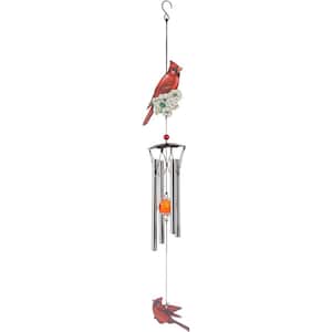 Spoontiques Cardinal Metal Wind Chime