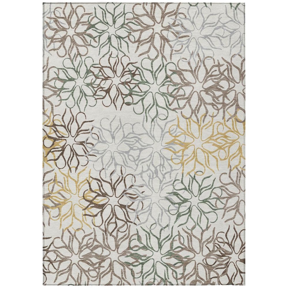 Chantille Machine Washable Indoor/Outdoor Abstract ACN2973 Ivory 10 ft. x 14 ft. Area Rug price history on PriceWatchPro