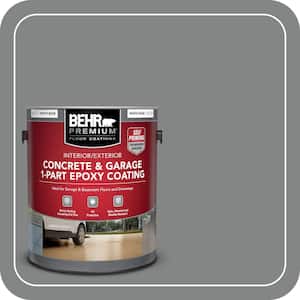 1 gal. #PFC-63 Slate Gray Self-Priming 1-Part Epoxy Satin Interior/Exterior Concrete and Garage Floor Paint