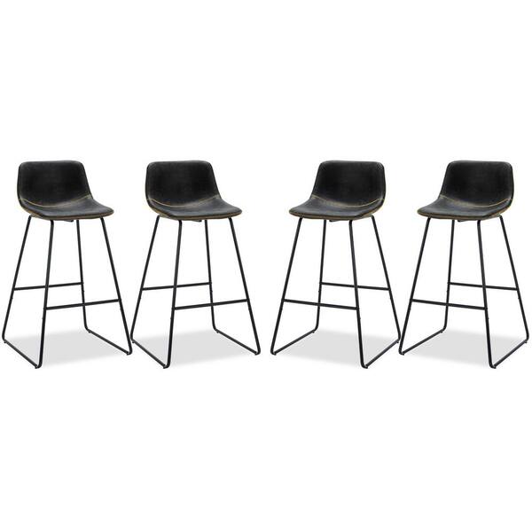 set of 4 tall bar stools