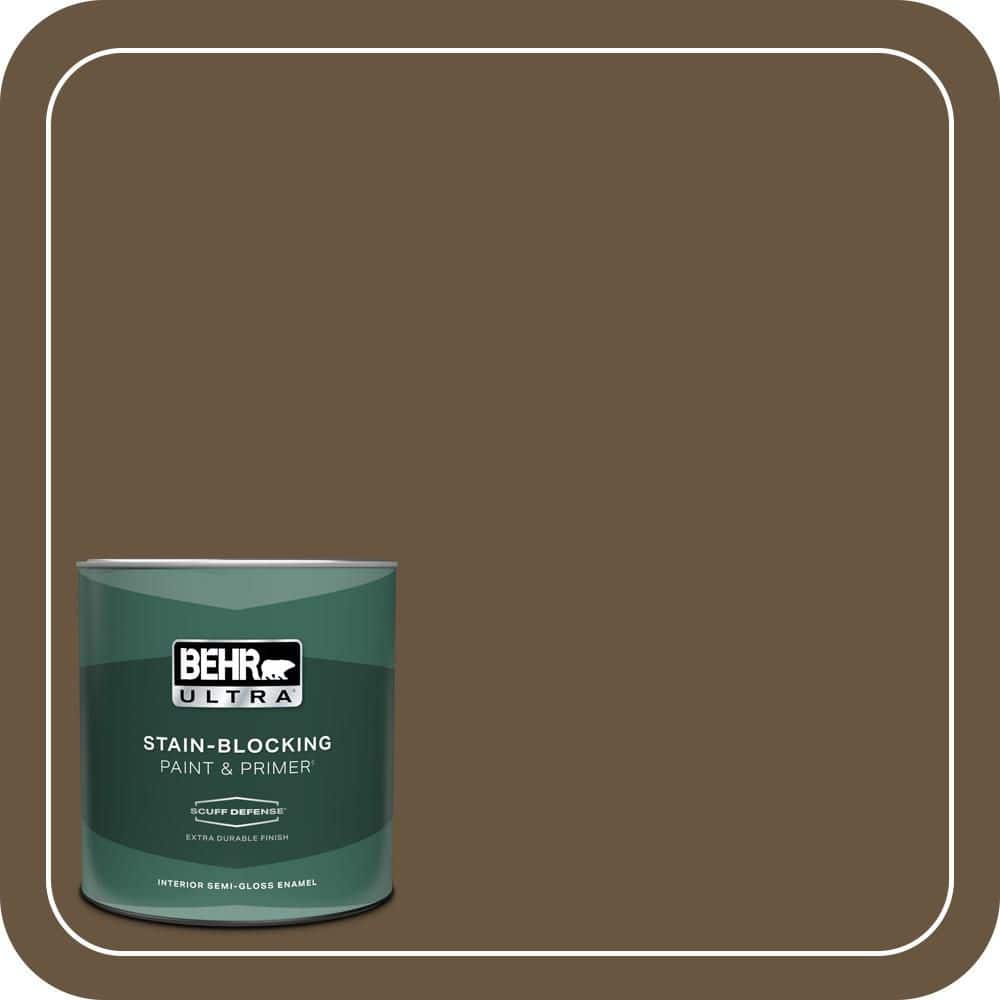 1 qt. #S-H-700 Burley Wood Extra Durable Semi-Gloss Enamel Interior Paint & Primer price history on PriceWatchPro