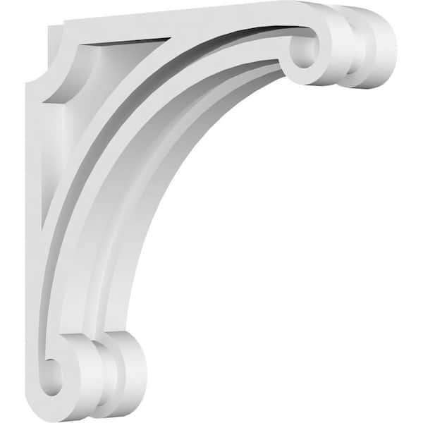 Ekena Millwork Arch 1.5 in. W x 8 in. H x 8 in. D Signature Urethane Polyurethane Corbel