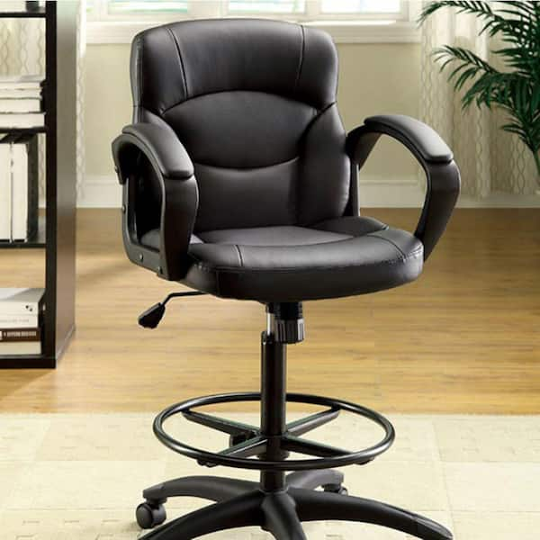 bar height office chairs with arms