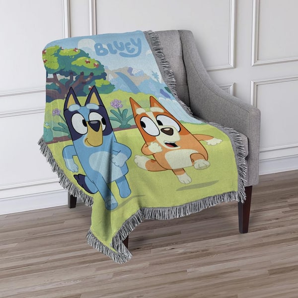 THE NORTHWEST GROUP BBC Studios Bluey Jogging Bluey Woven Tapestry