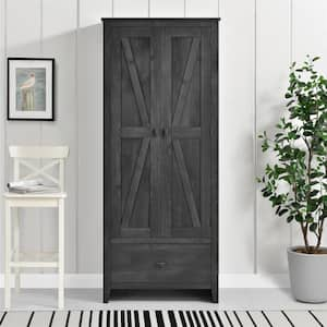 Brownwood 30 in. W Storage Cabinet in Rustic Gray