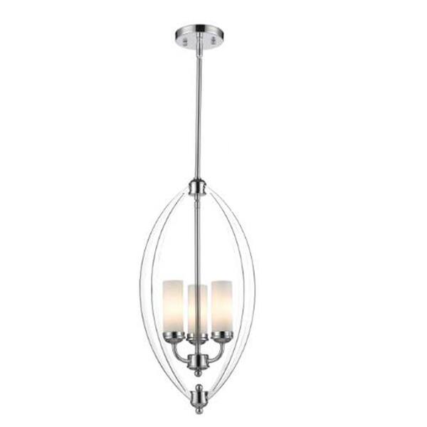 Filament Design Corral 3-Light Chrome Pendant