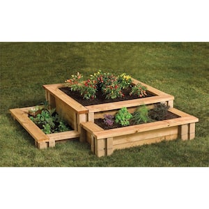 7.5 in. x 7.5 in. x 5.5 in. Tan Brown Planter Wall Block (Pack of 24)