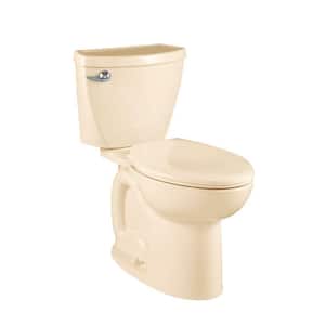 Cadet 2-piece 1.6 GPF Single Flush Elongated 3-Powerwash Compact Chair Height Toilet in Bone Seat Not Included