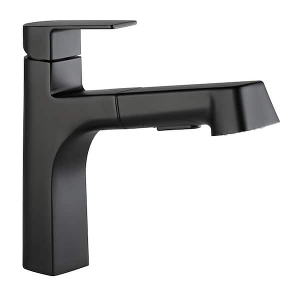 Peerless Xander Single-Handle Pull-Out Sprayer Kitchen Faucet in Matte Black