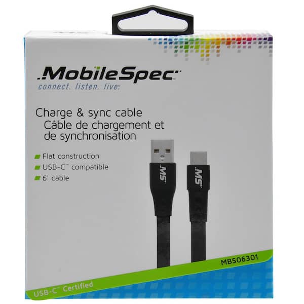 Mobilespec 6ft USB-C(TM) to USB Multi-Tool VP MBSV03102
