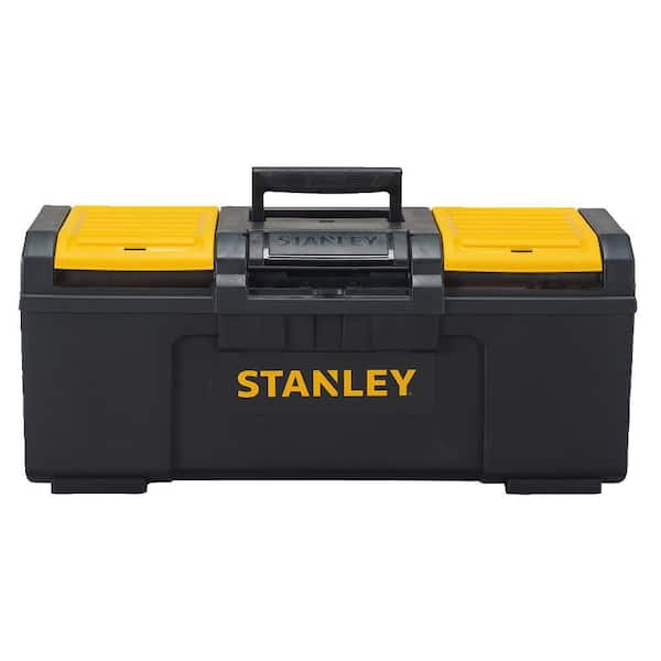 Stanley 16 in. 1-Touch Latch Tool Box with Lid Organizers STST16410 - The  Home Depot