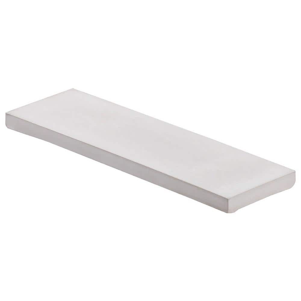 Mist Gray Matte Cement Rectangular Wall Tile 2" x 8"