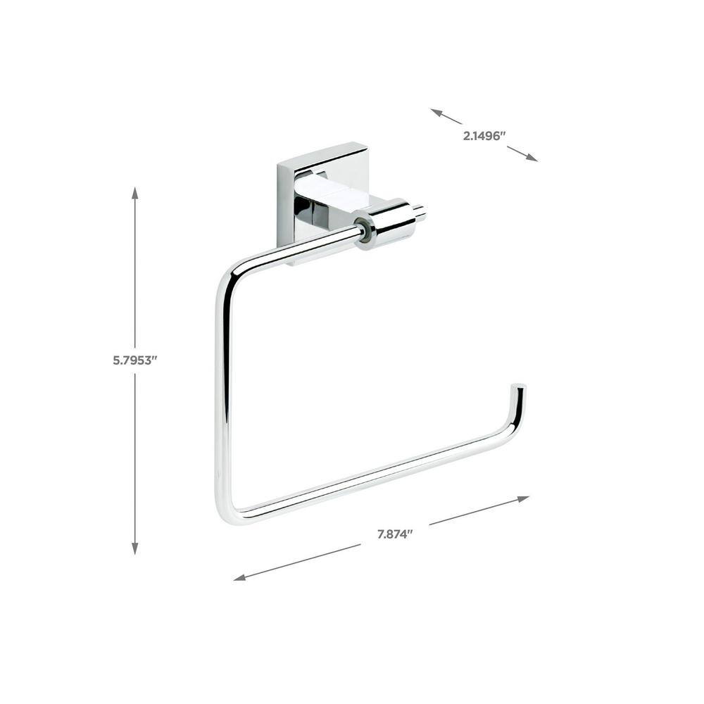 Polished Chrome 3-Piece Bathroom Hardware Set