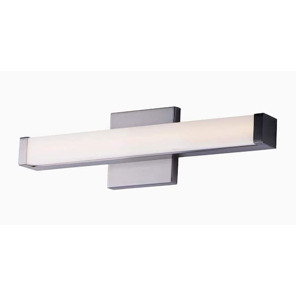 Maxim Lighting Spec 18 in. Satin Nickel LED Vanity Light Bar