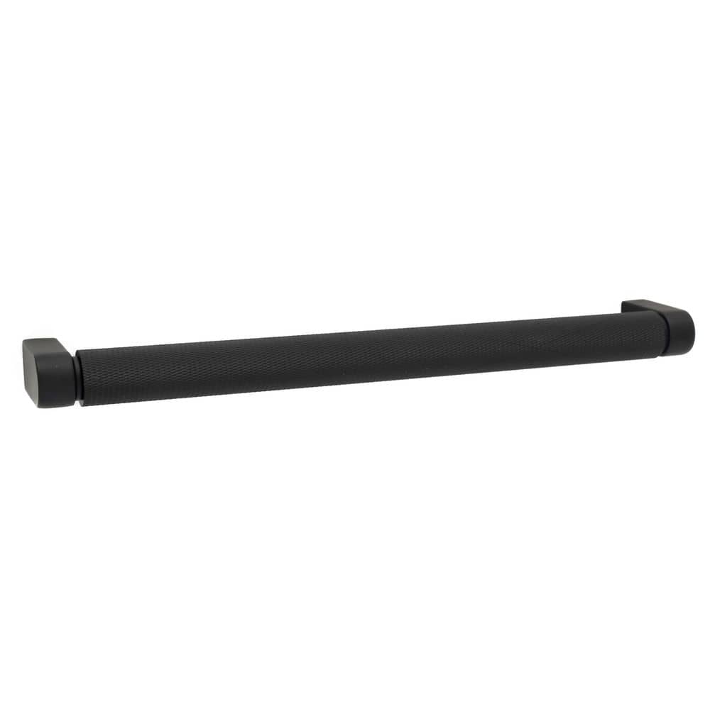 Kent Knurled 8 in. (203 mm) Center-to-Center Industrial Matte Black Bar Drawer Pull price history on PriceWatchPro