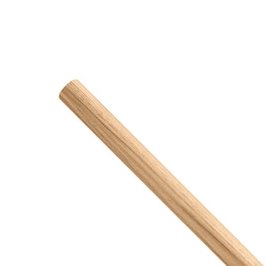 Hardwood Round Dowel - 36 in. x 0.875 in. - Sanded and Ready for Finishing - Versatile Wooden Rod for DIY Home Projects