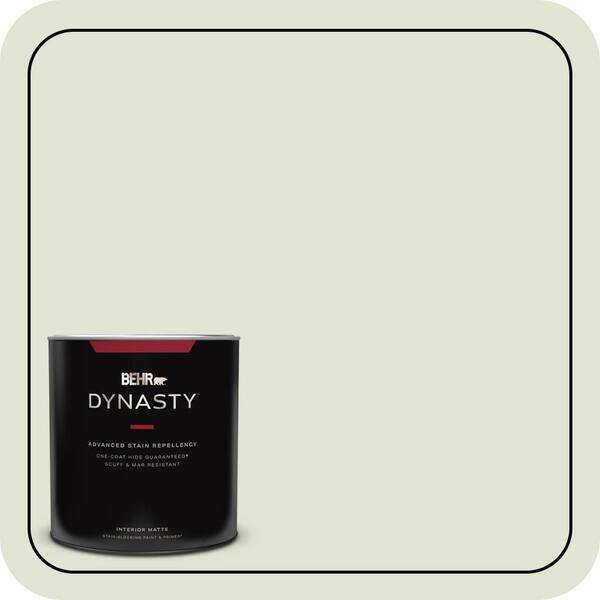 BEHR DYNASTY 1 Qt. #MQ3-46 Folly One-Coat Hide Matte Interior Stain-Blocking Paint & Primer