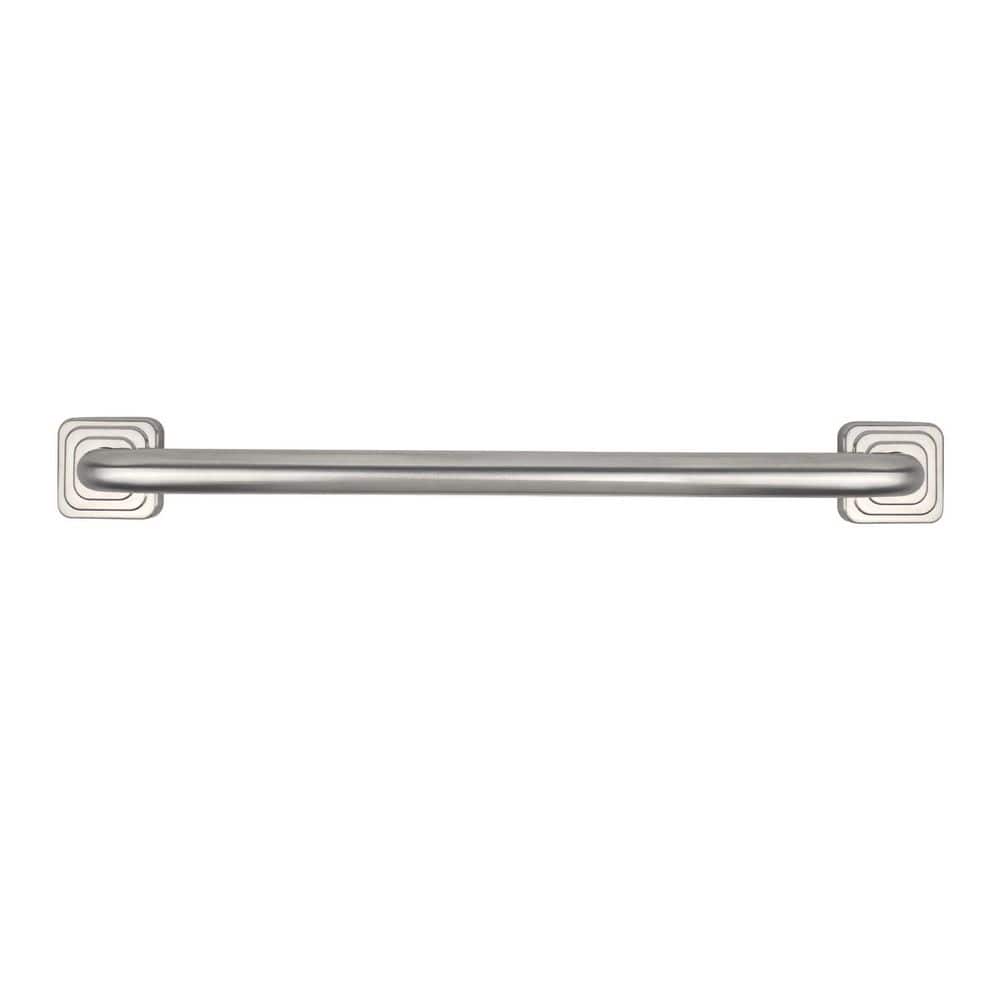 12 in. Monarch Designer Grab Bar with Square Flanges, Satin Stainless Steel price history on PriceWatchPro