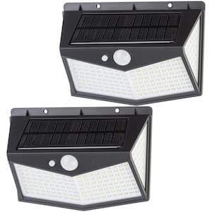 Pure Garden 20 Lumen Outdoor Solar Flood Lights 2-Pack