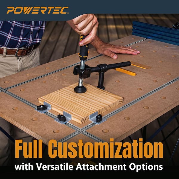 POWERTEC 24 in. x 48 in. Arachni Flex Foldable/Portable Workbench