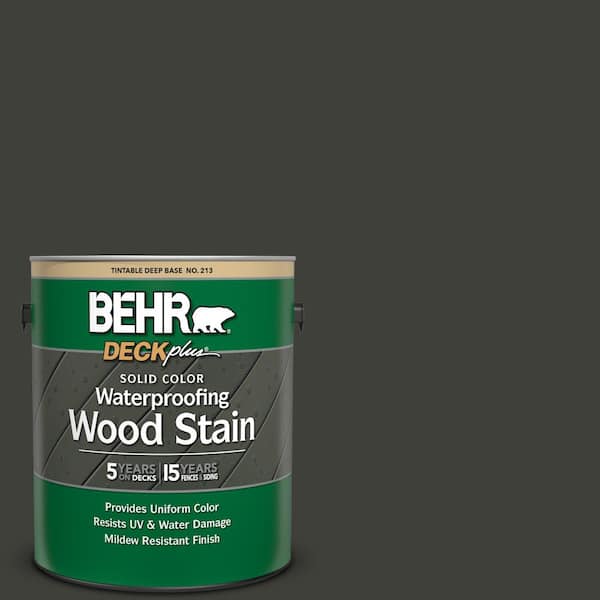 BEHR DECKplus 1 gal. #PPU18-20 Broadway Solid Color Waterproofing Exterior Wood Stain